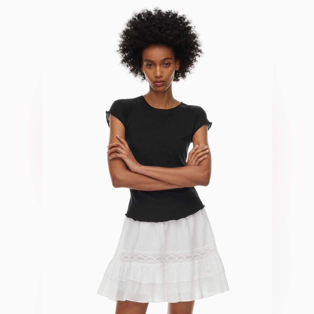 Aritzia Little Moon Reset T-shirt in Black Size XS